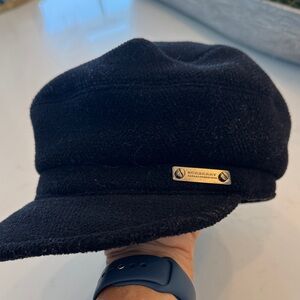 Burberry Black Wool Cap